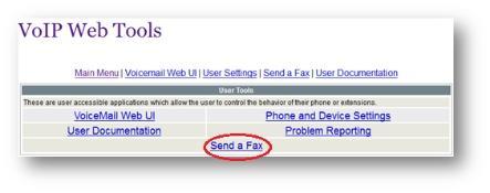 Send fax step1